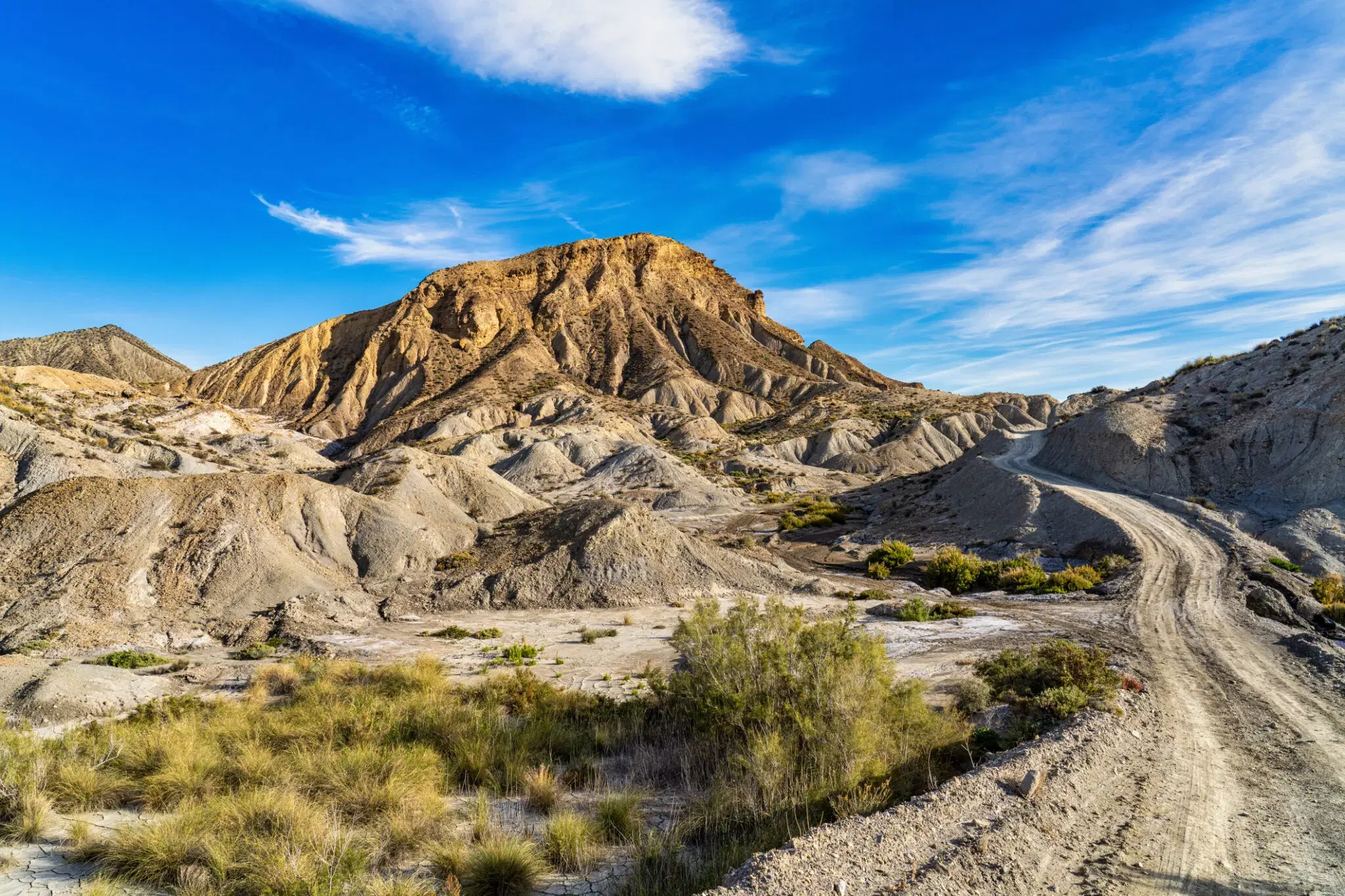 El desierto cinematográfico de Tabernas en Andalucía