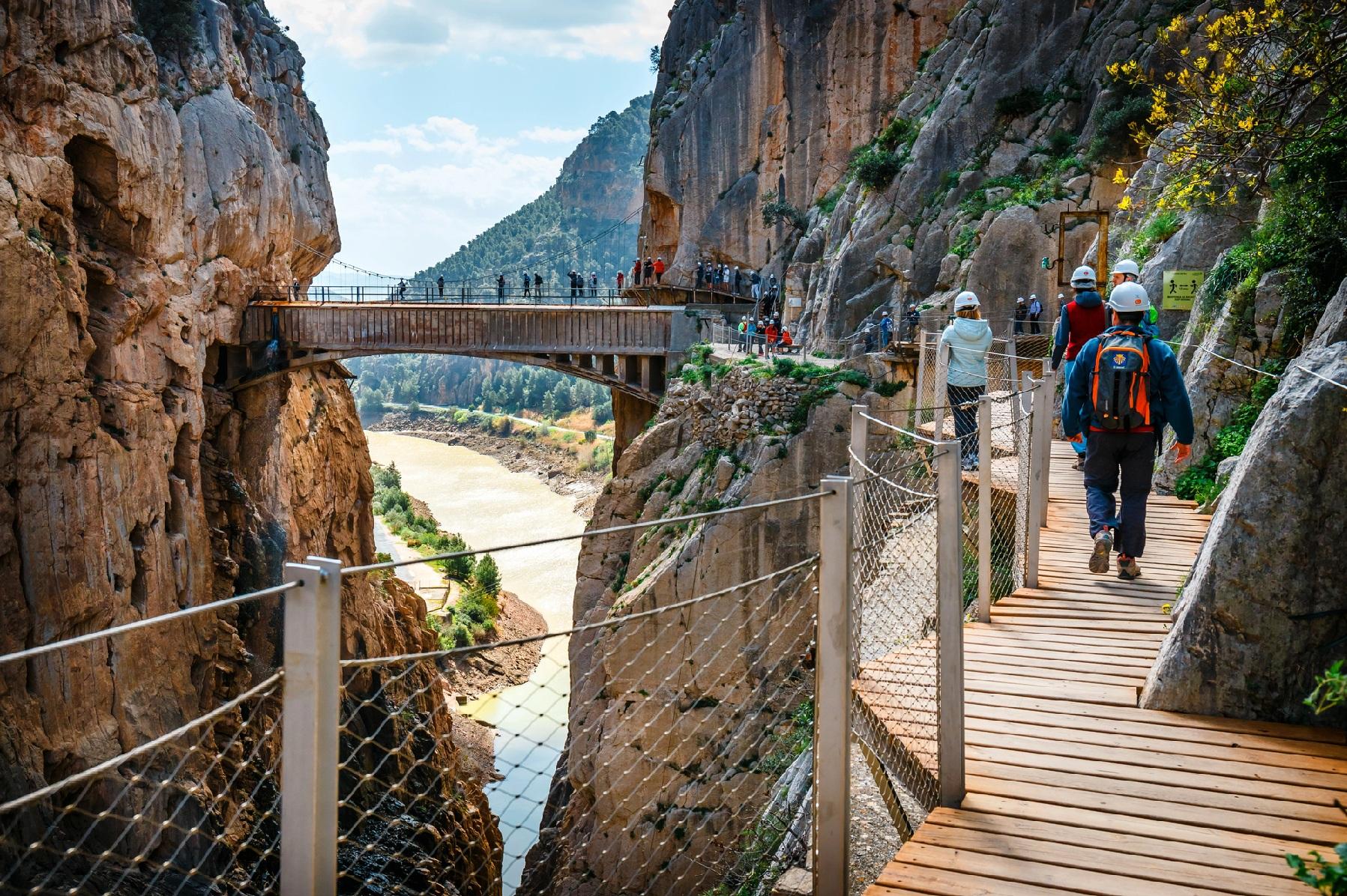 Caminito del Rey, un sendero único entre las rocas