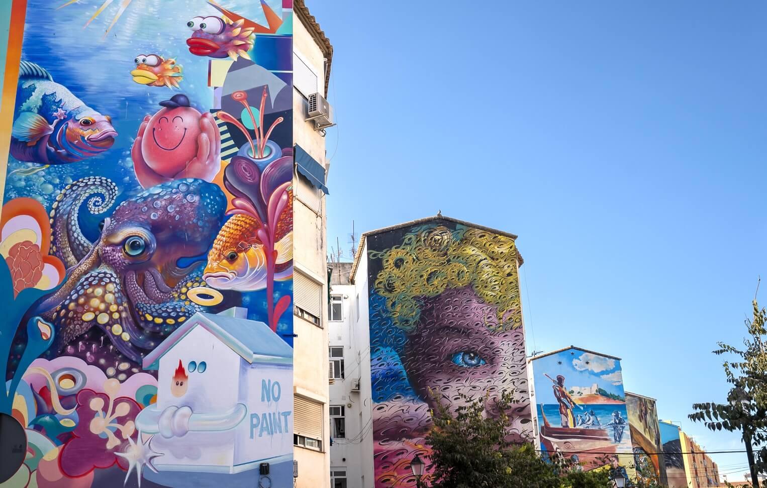 Murales en Fuengirola: arte callejero en el corazón de la Costa del Sol